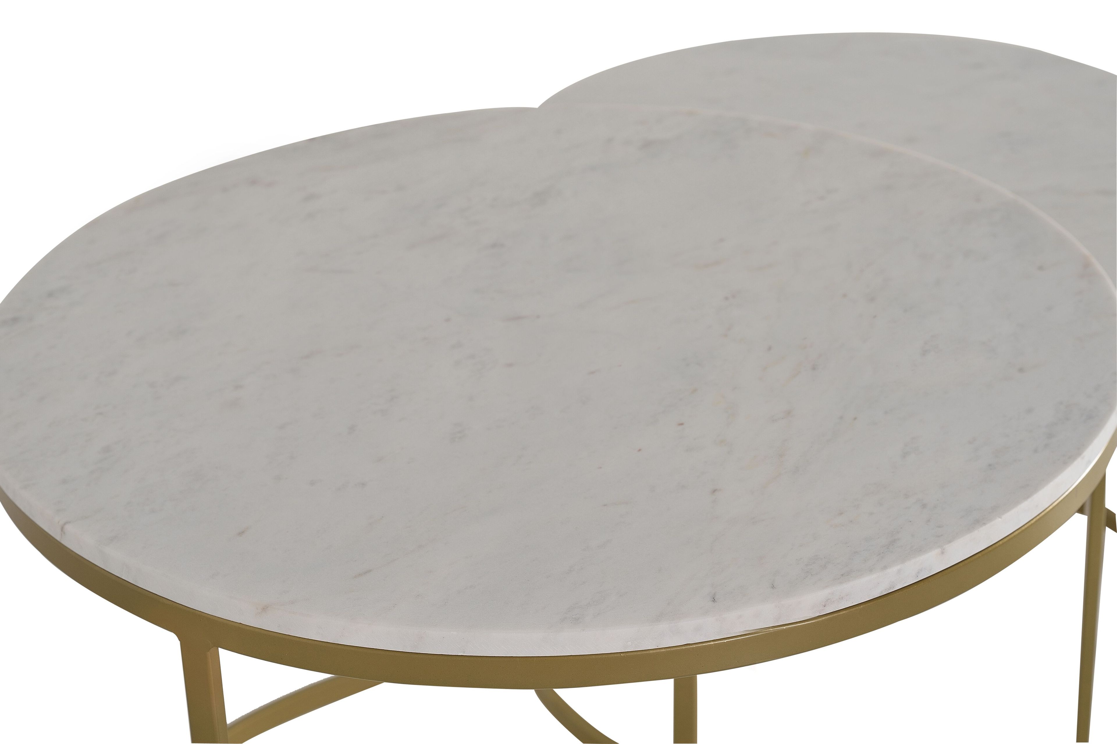 Высокий круглый мраморный журнальный столик Giner y Colomer 1184 ARCH-00040000 - Вид №1