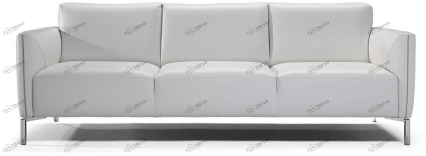 Natuzzi 3-х местный кожаный диван Tratto sun-id-1497945