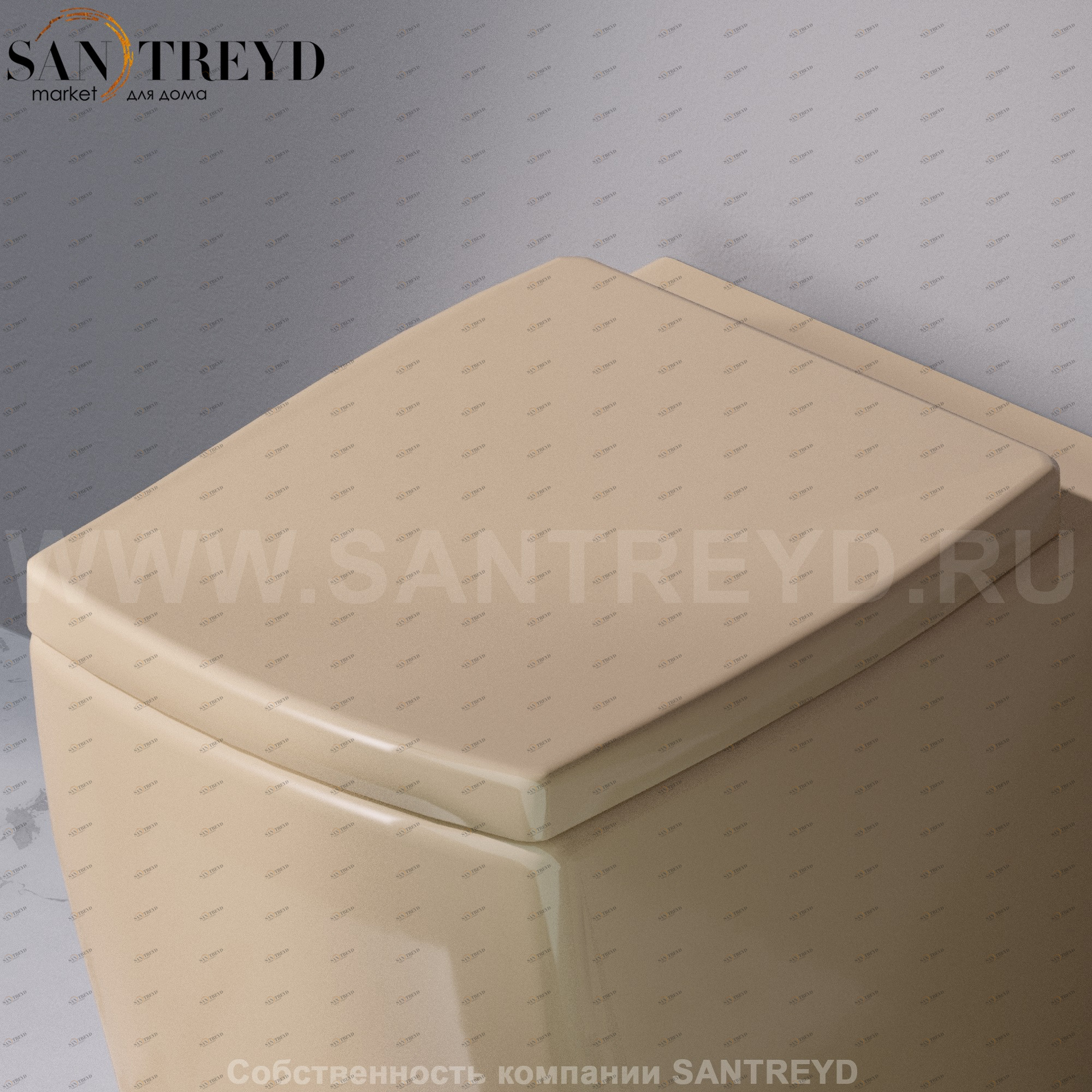 C521.110 Крышка сиденье для унитаза A. e T. Italia SQUARE AeT ITALIA