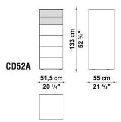 B&B Italia Прямоугольная тумбочка с ящиками Dado sun-id-1419366 - Вид №3