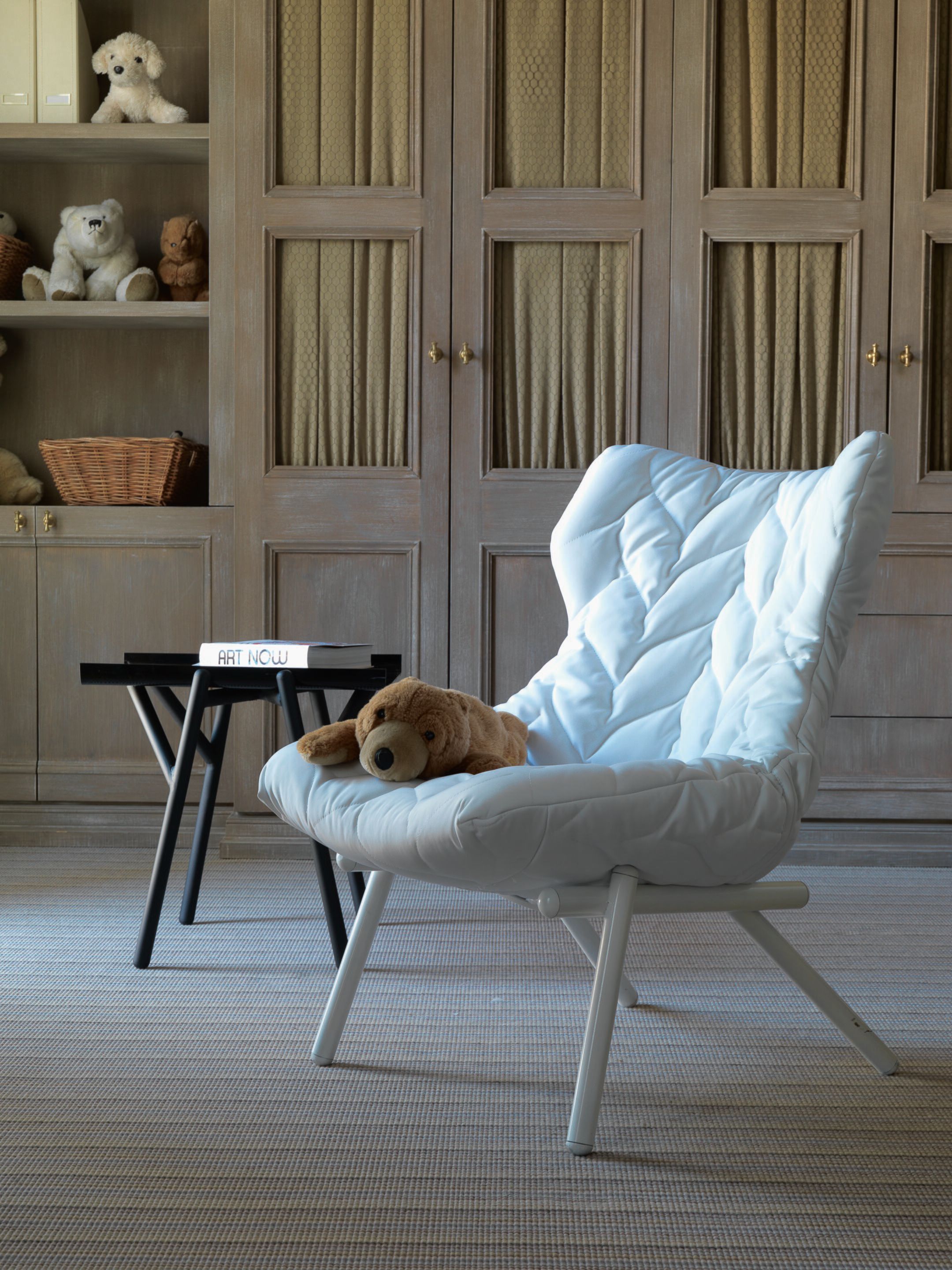 Бархатное кресло с подлокотниками Kartell FOLIAGE ARCH-00078227 - Вид №4