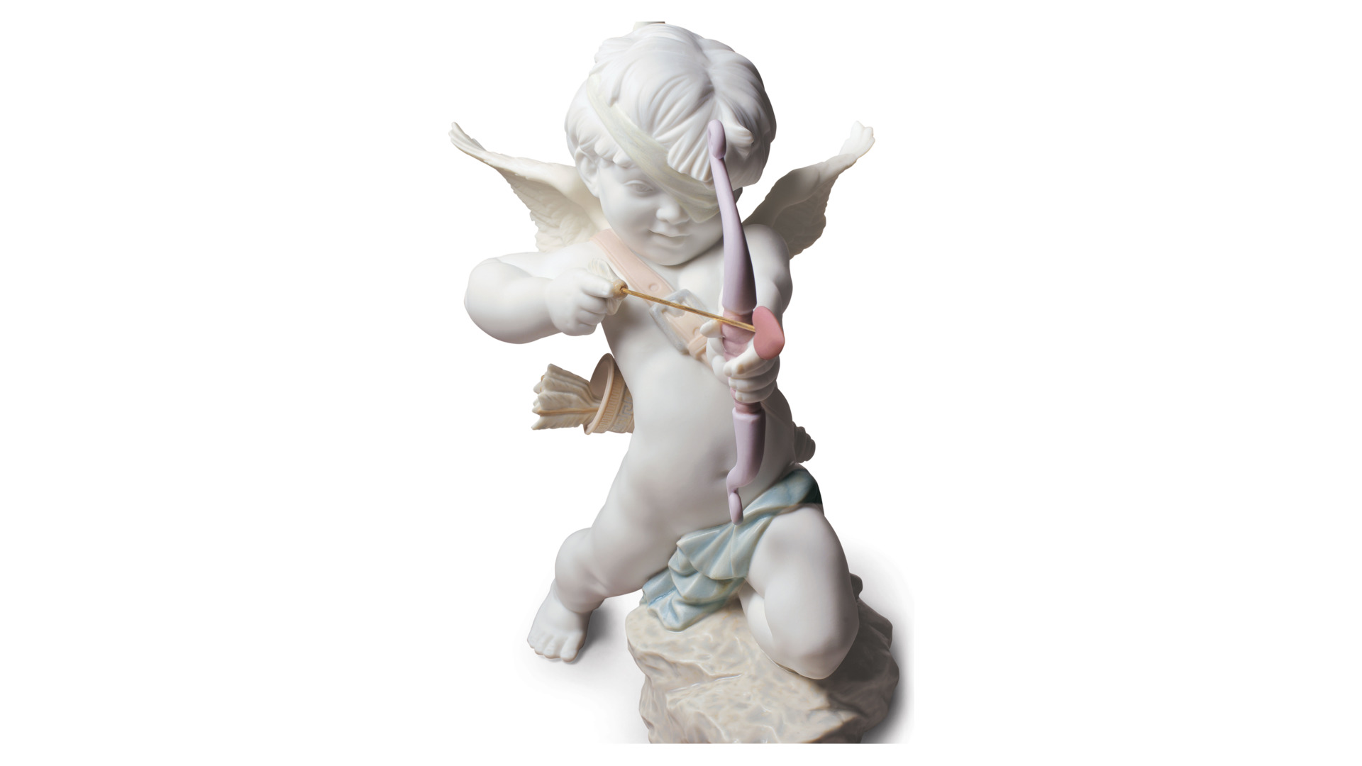 10669078 LLADRO Фигурка Lladro "Прямо в сердце" 24х26см Фарфор Lladró  - Вид №1