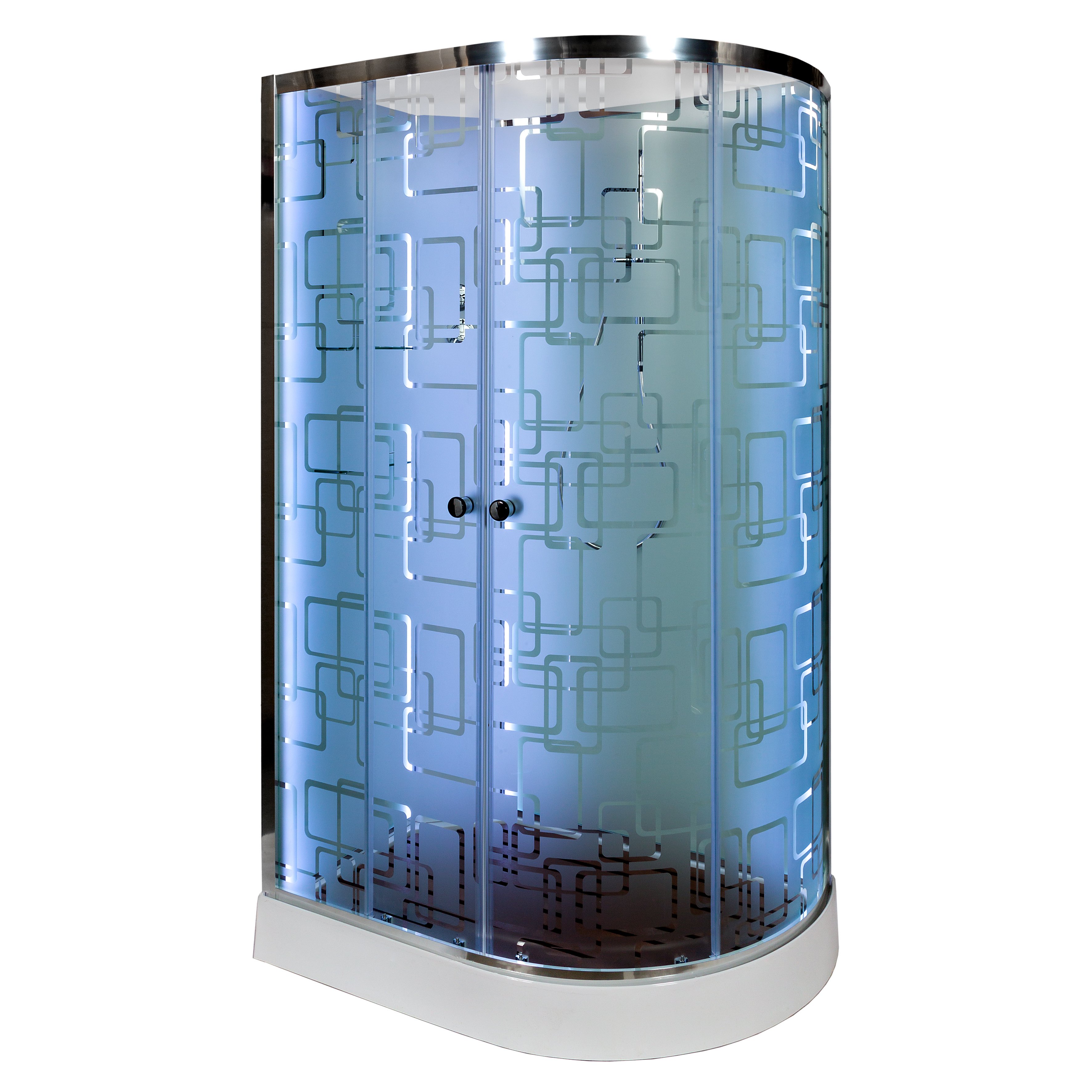 ЕМ4512 L N LED с гм. Душевая кабина DETO Серия EM ЕМ1511 L N LED - Вид №1