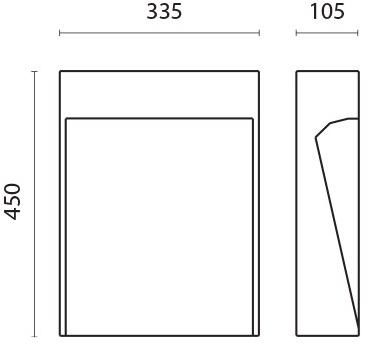 SIMES Бетонный столбик с прямым и непрямым светом Concrete sun-id-1464706 - Вид №9