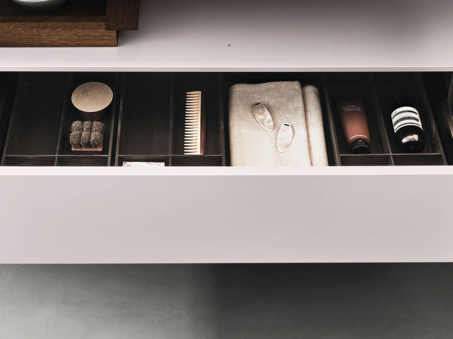 Полностью деревянная мебель для ванной комнаты Noorth синтез ARCH-00103321 - Вид №5