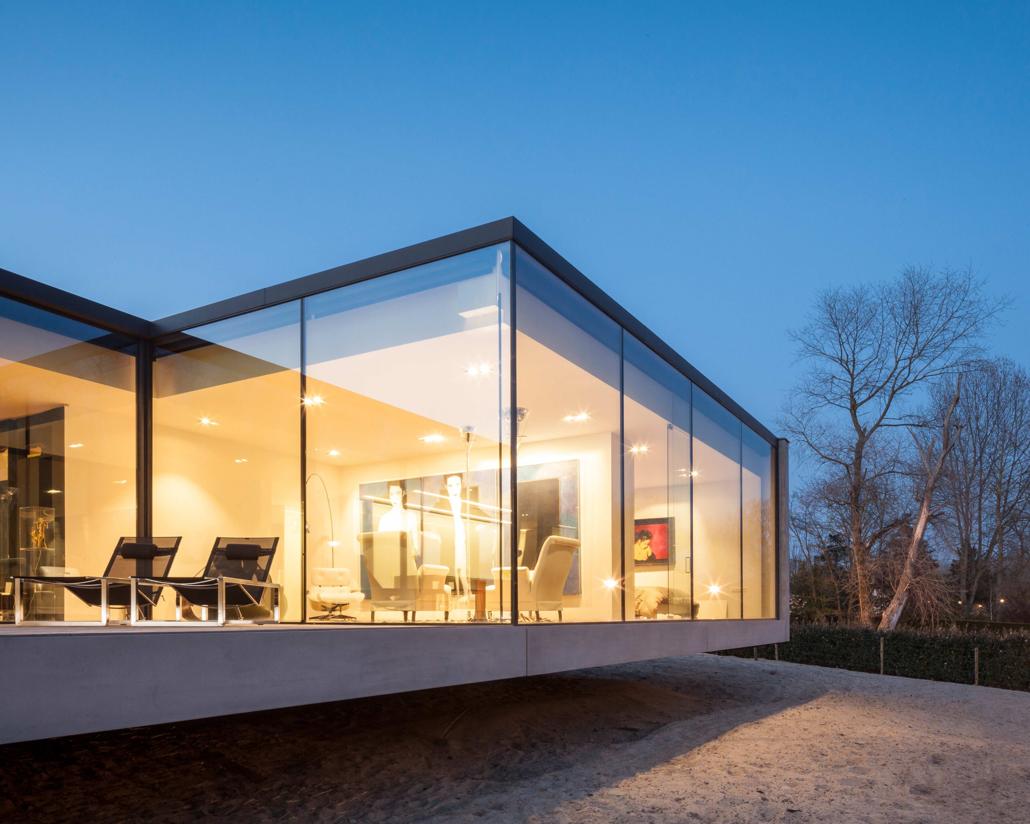 Алюминиевое раздвижное окно Keller minimal windows® ARCH-00023464 - Вид №20