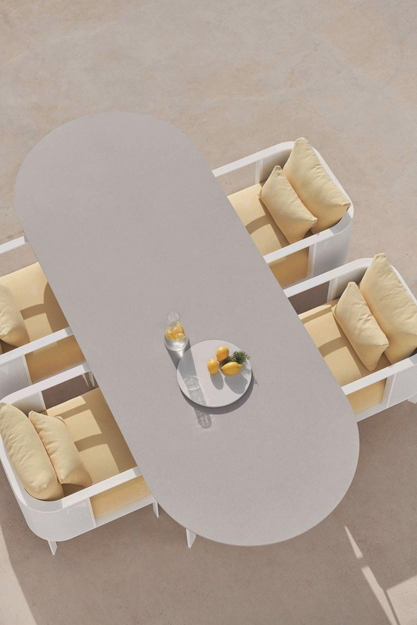 GANDIABLASCO Овальный стол из dekton® Solanas sun-id-1354788 - Вид №3