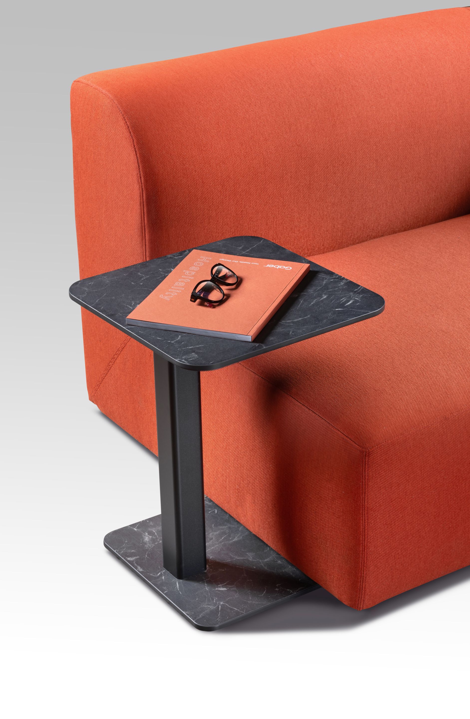 Металлический журнальный столик с столешницей Compactop® GABER KICKI ARCH-00045511 - Вид №3