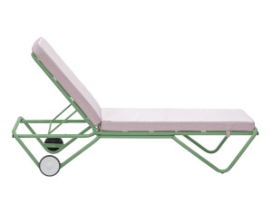 Алюминиевая откидная Садовая кровать с колесами