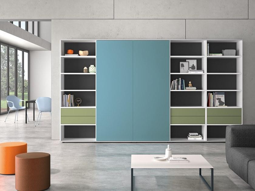 werner works Книжный шкаф открытого офиса Basic s sun-id-1427473 - Вид №2