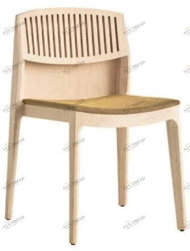 Capdell Деревянный стул со встроенной подушкой Isa 142l