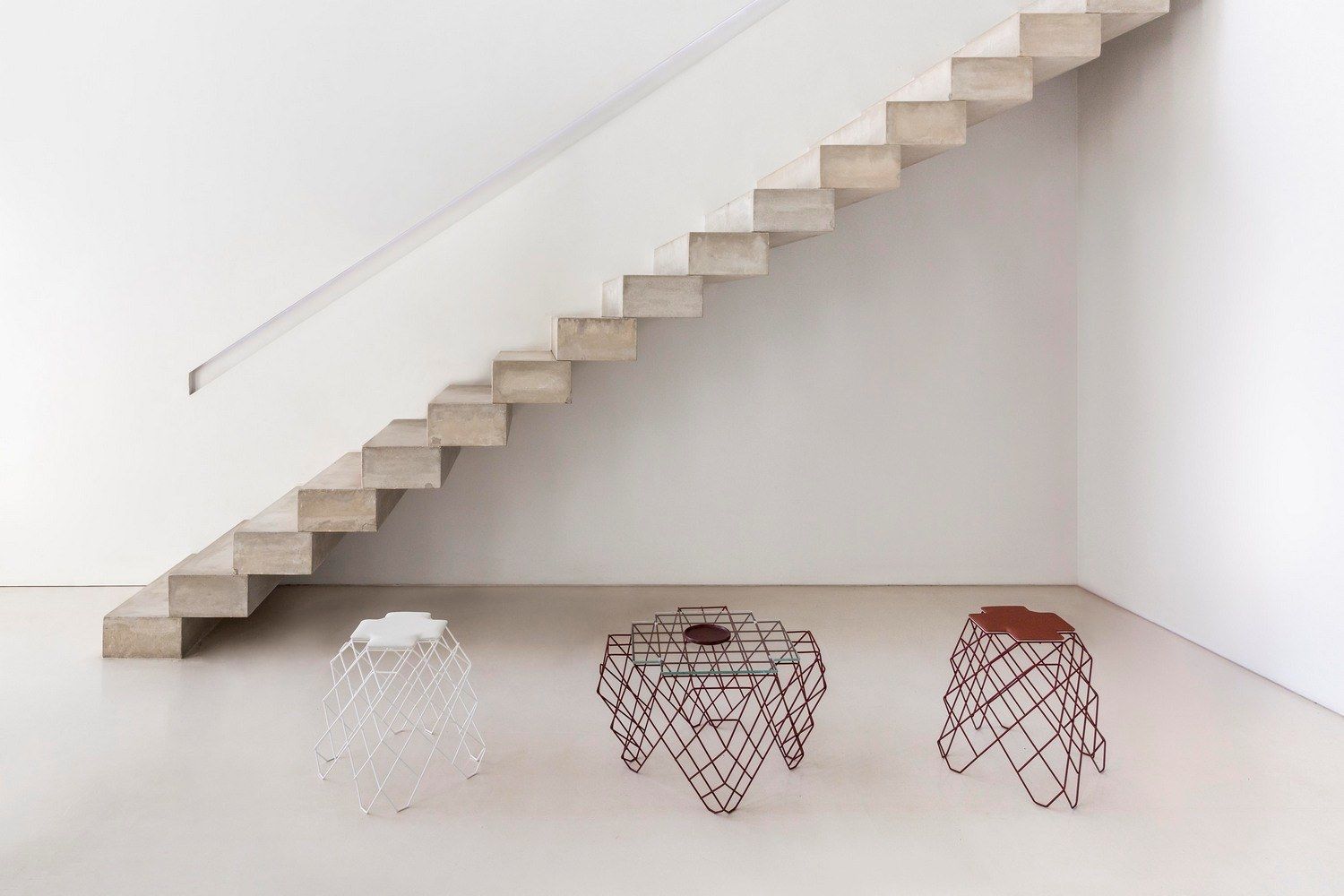 Стальной журнальный столик с порошковым покрытием GANDIABLASCO R24 ARCH-00092540 - Вид №3