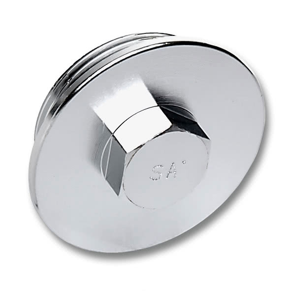 275138C SANHA 751 соед.для шлангов, хром., заглушка 3/8 мм  - Вид №1