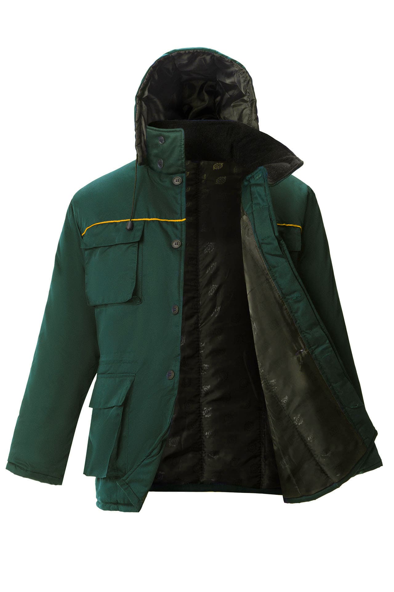 5033640 Куртка ЭКСПЕРТ-К НЬЮ утепленная темно-зеленая  Зимняя спецодежда  размер 52-54/170-176  - Вид №3