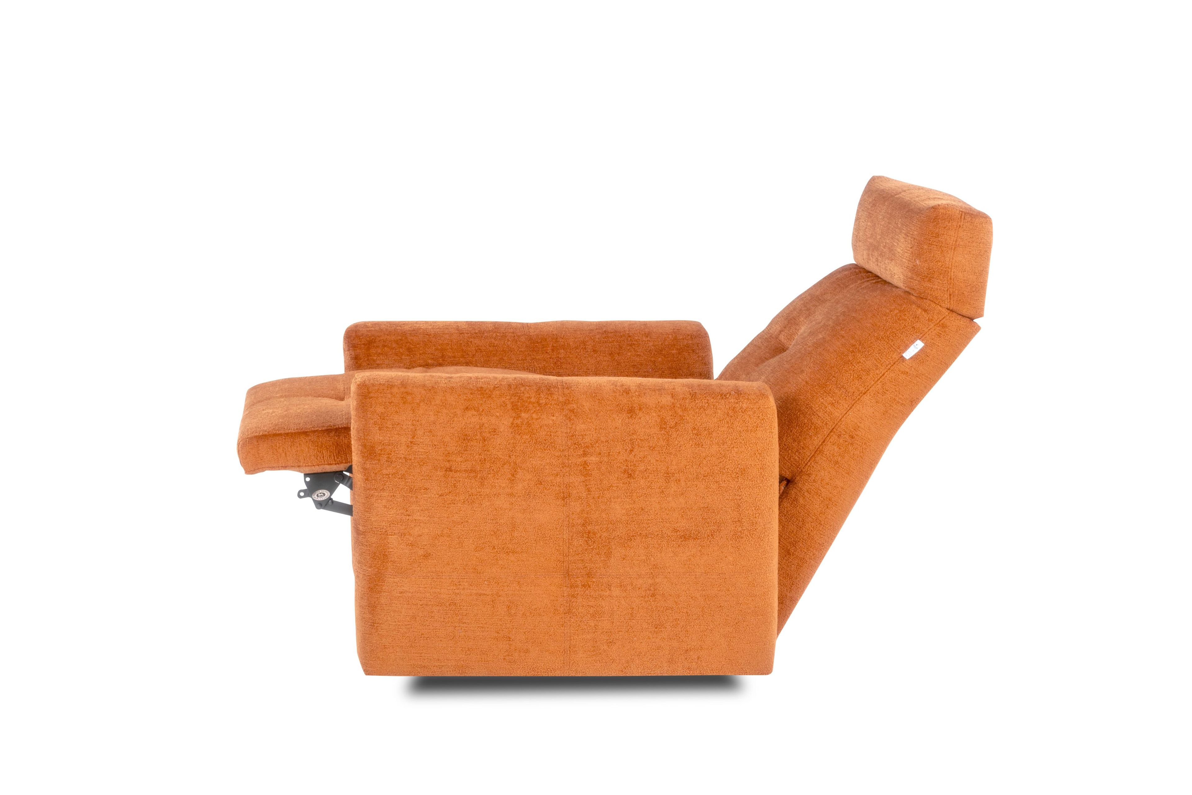 Тканевое вращающееся кресло с высокой спинкой Calia Italia премиум ARCH-00099751 - Вид №3