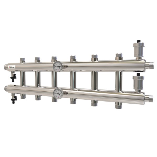 Купить Распределительный коллектор 85 кВт, 7 контуров Прокситерм GK327 - Вид №1