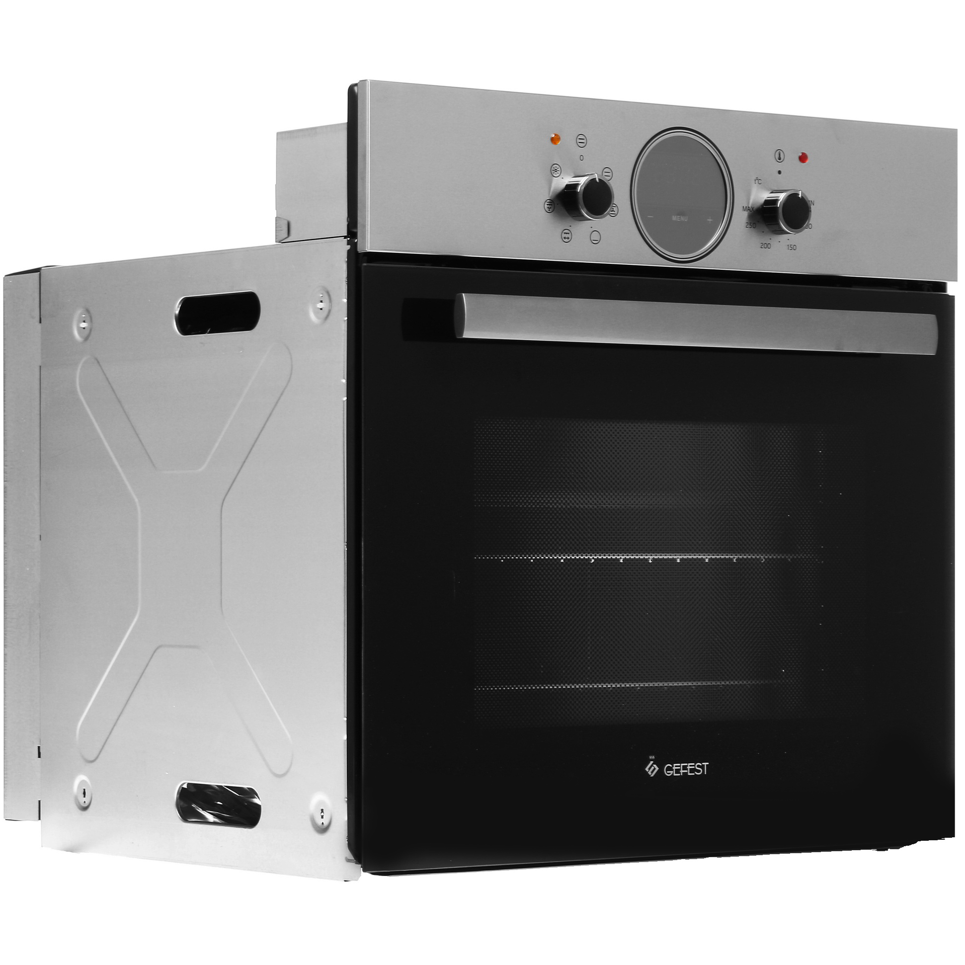 1115639 Электрический духовой шкаф Gefest ЭДВ ДА 602-02 Н1 серебристый STDN-0123803 - Вид №1