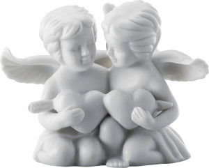 10654579 Rosenthal Фигурка Rosenthal Ангелы с сердцем 6,5см, фарфор Фарфор