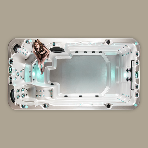 Плавательный спа бассейн vortex spas aquagym max Vortex Spas sun-id-2067990 - Вид №5