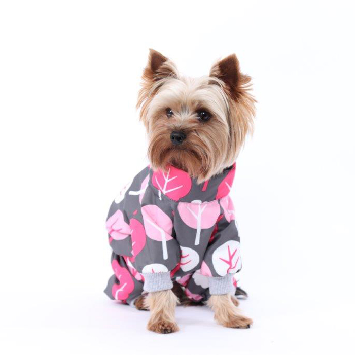 ПР0048921 Комбинезон для собак Деревья девочка размер S 20см YORIKI  - Вид №2