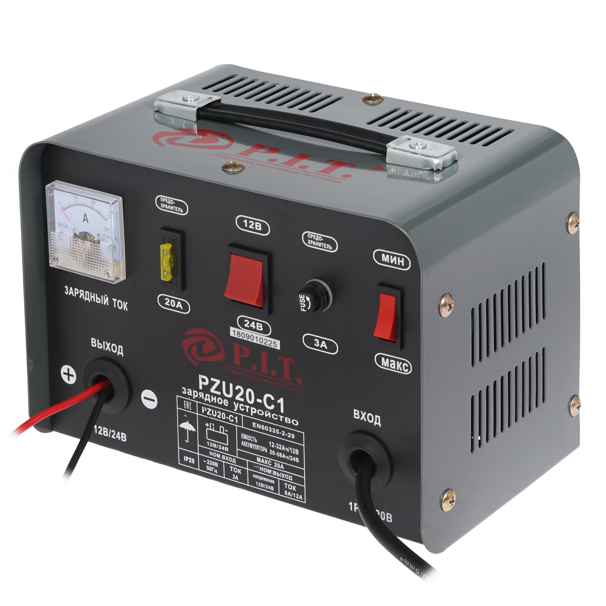 8123912 Зарядное устройство PIT PZU20-C1 STDN-0095024 - Вид №2