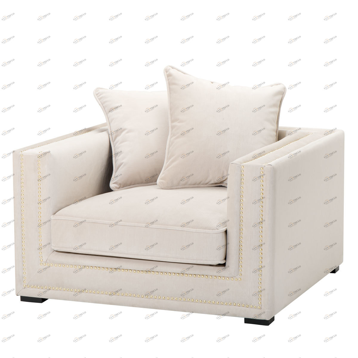 Кресло Mallorca от Eichholtz белое EICHHOLTZ ДИЗАЙНЕРСКИЕ, EICHHOLTZ 062274 Белый 