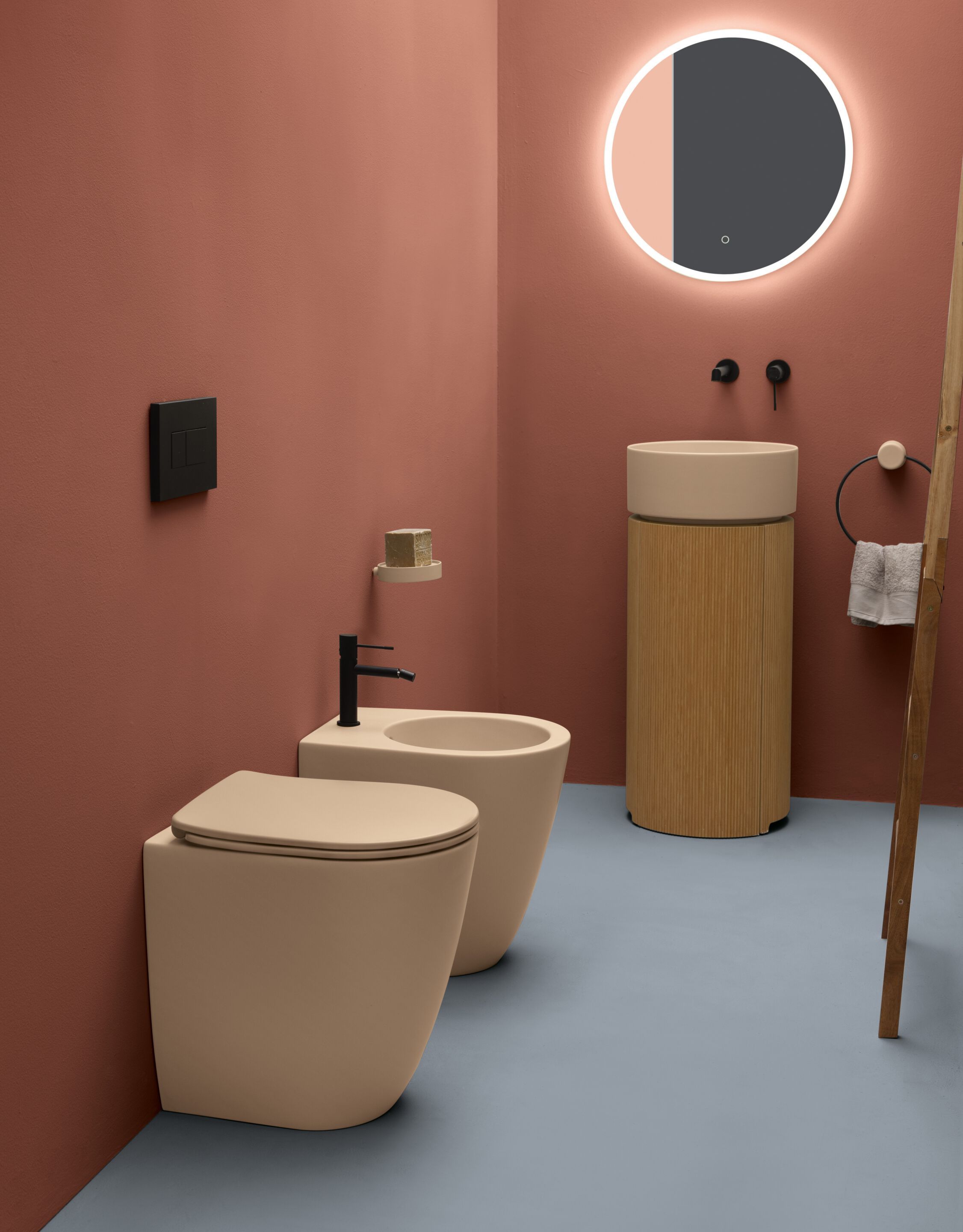 Напольный туалет без бриды Axa Малый Eva-Petite Eva ARCH-00042981 - Вид №3