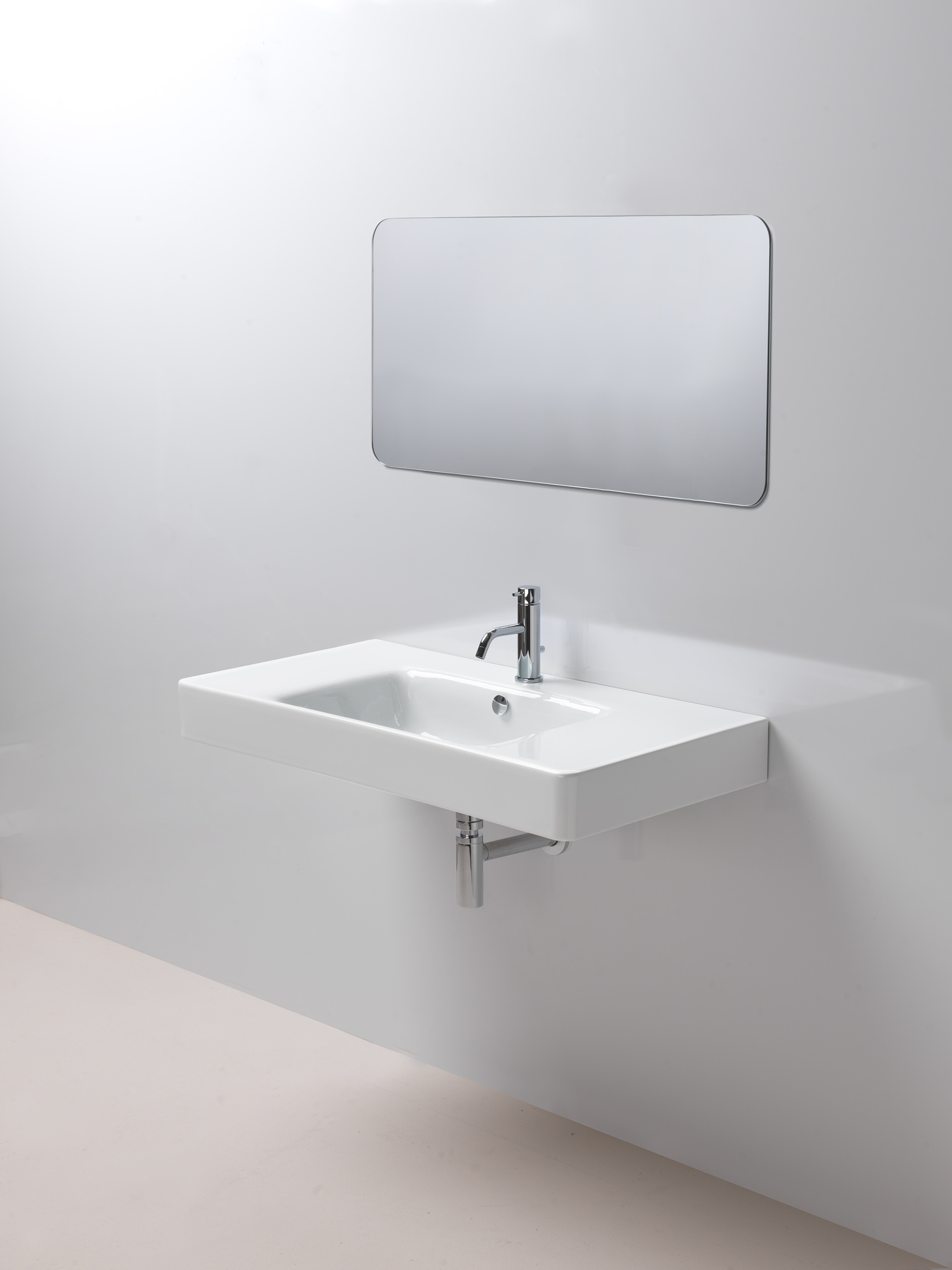 9051111 Встроенная раковина под столешницу овальная GSI ceramica  - Вид №3