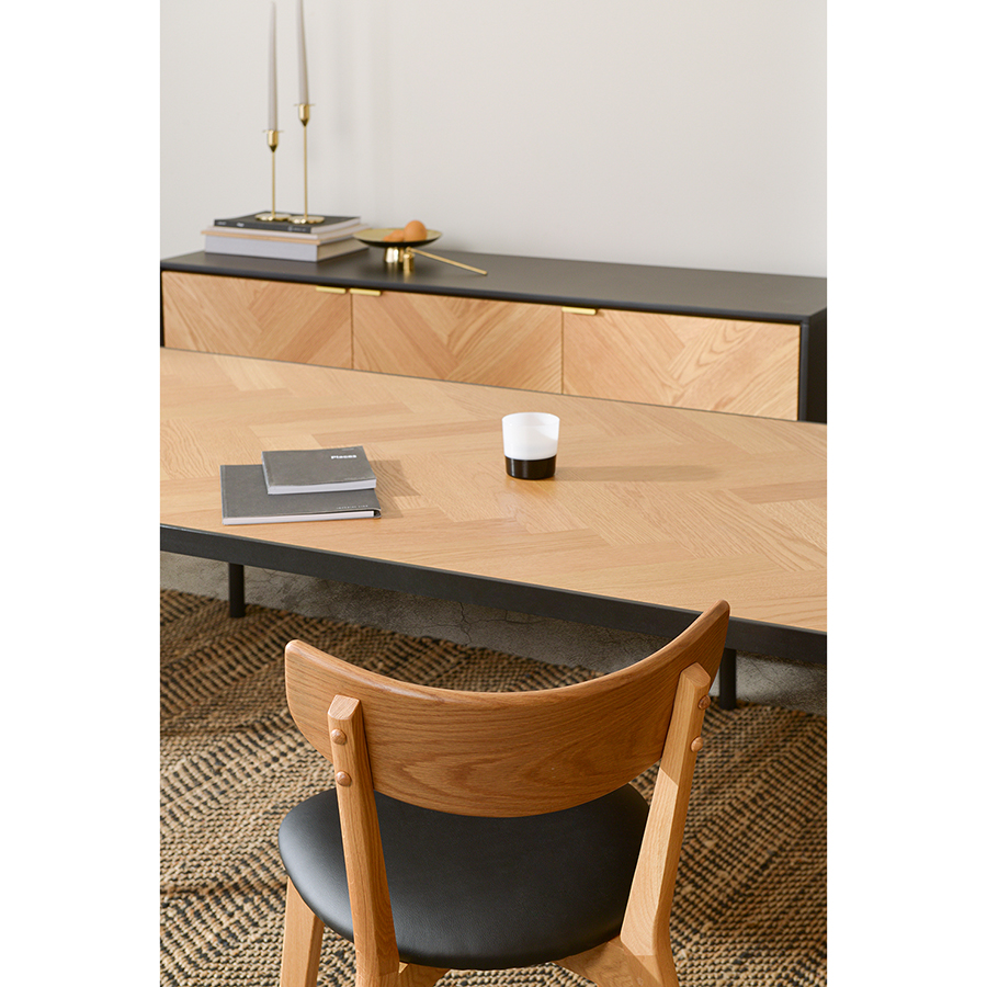 26880200 Стул , pero, pu-кожа, черный Unique Furniture  - Вид №17