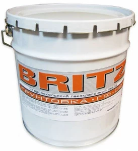 Грунтовка Britz ГФ-021 серый 20кг