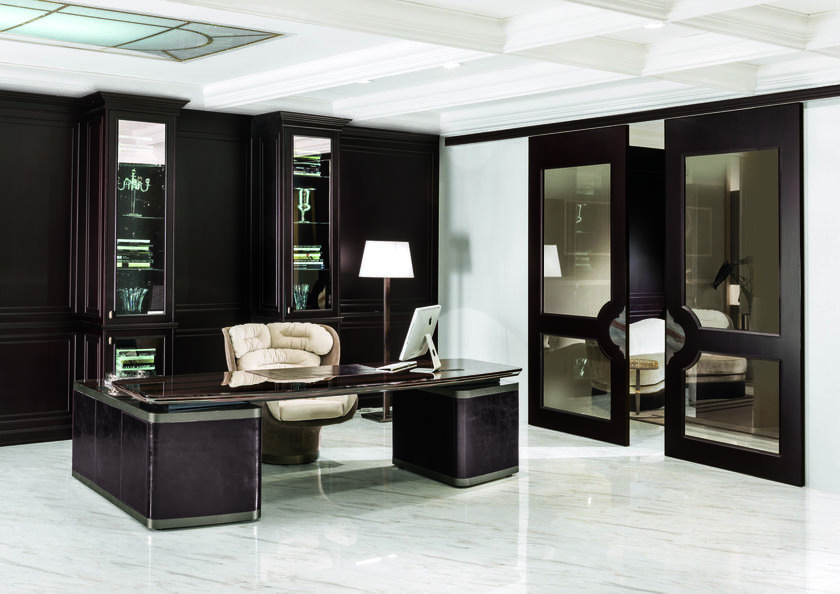 Longhi Поворотное кожаное кресло Loveluxe 2015 – regency collection X 106 - Вид №2