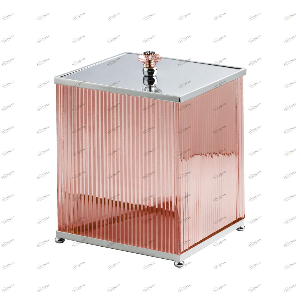 FS10P-670 FS10P-670 Контейнер квадратный с крышкой БИН Cristal & Bronze BINS 