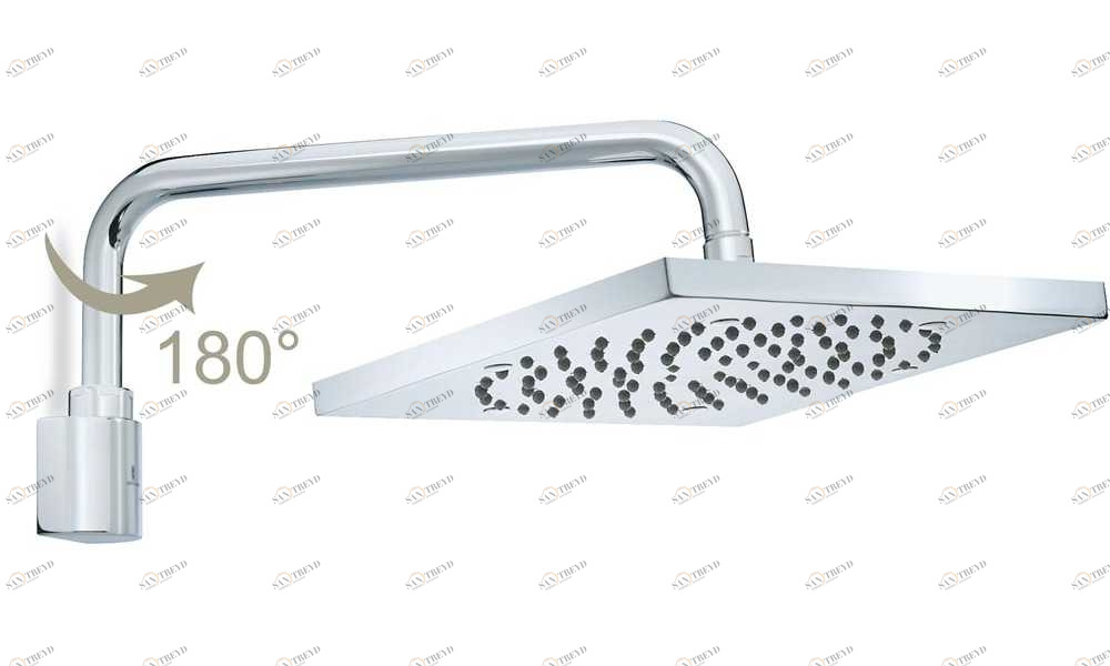 H55715 Потолочный & настенный душ Cube 260 x 260 mm BOSSINI 