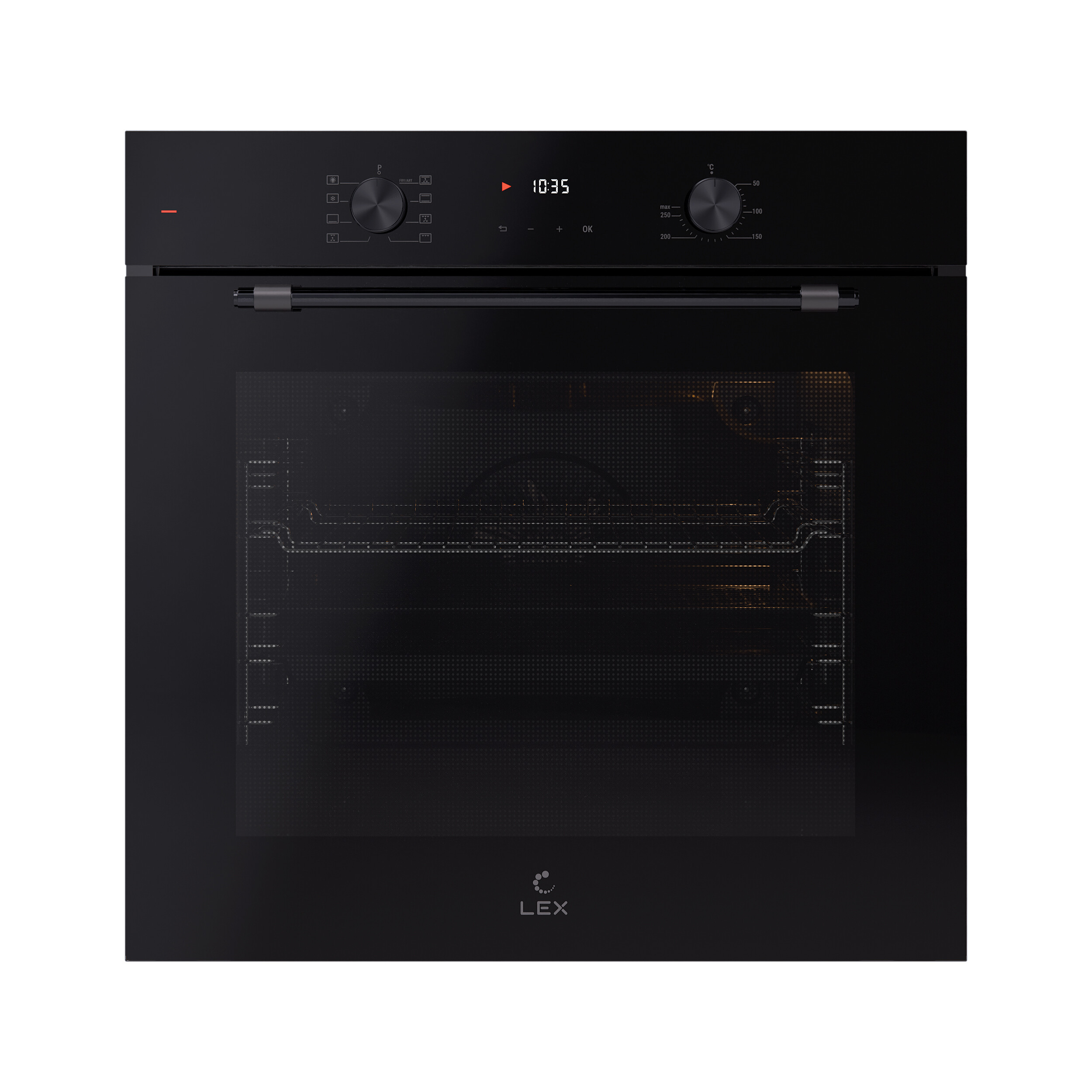 9242204 Электрический духовой шкаф LEX EDP 680 BBL MAX черный STDN-0114593