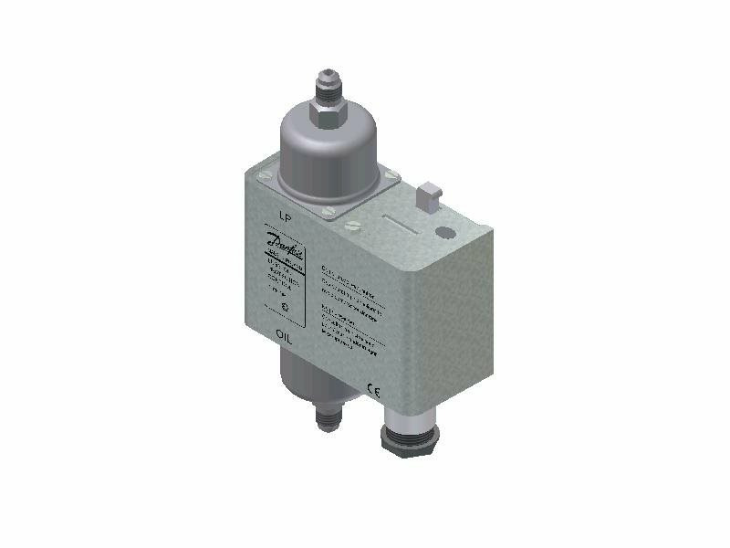 Danfoss Реле перепада давлений MP MP55 Реле давления 060B013391  - Вид №13
