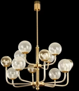 MULTIFORME Люстра из дутого стекла