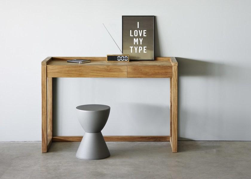 Ethnicraft Прямоугольный стол из тика с ящиками Teak frame 14066 - Вид №7