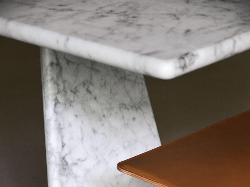 Agapecasa Прямоугольный мраморный стол с двумя опорами sun-id-1471867 - Вид №2