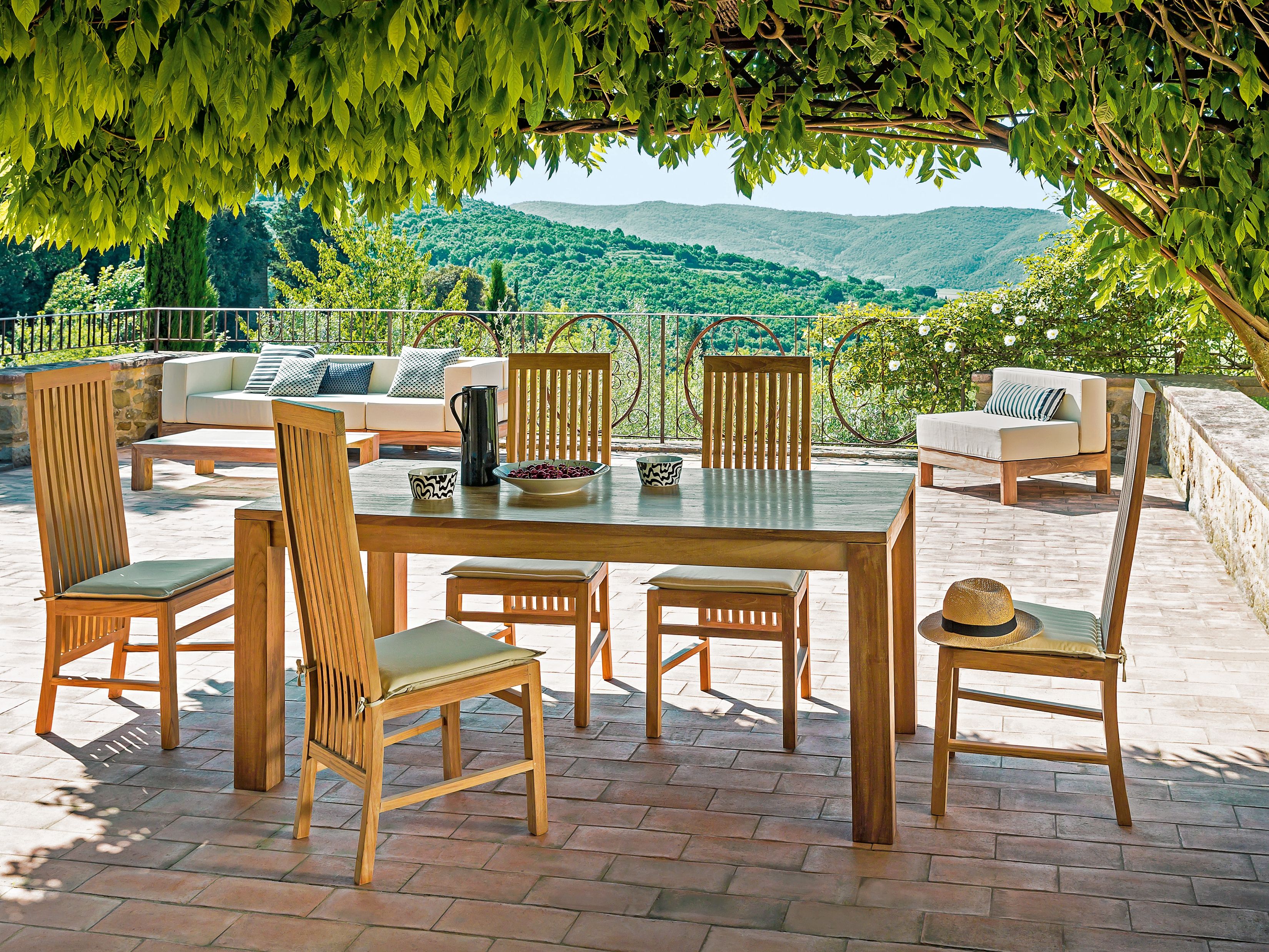 Прямоугольный садовый стол Il Giardino di Legno ARCH-00117397 - Вид №1