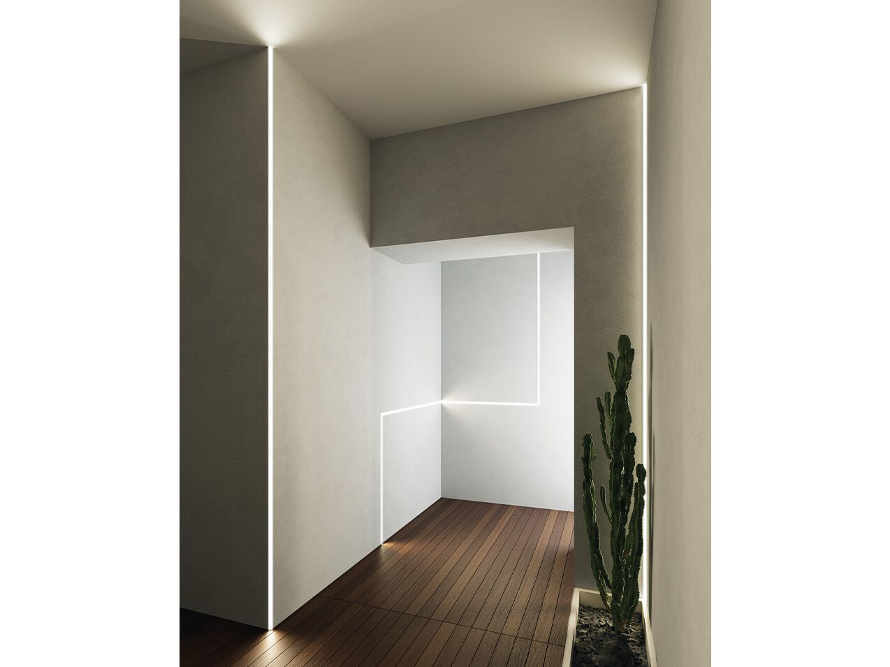 Встраиваемый профиль стены и потолка для гипсокартона Novalux Cartoon Light ARCH-00128457