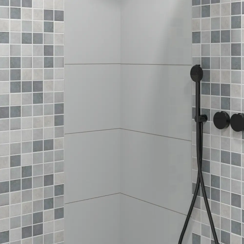 Керамическая мозаика Kreaforta серый микс для интерьера 30×30 см 89412202 STLM-1575417 - Вид №4