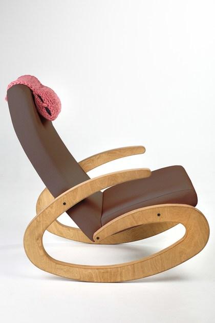 Radis Кресло-качалка из ткани с подлокотниками Special treasures sun-id-1461758 - Вид №6