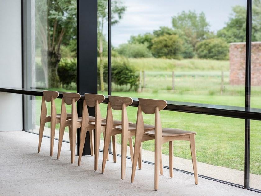 Wildspirit Деревянный стул с открытой спинкой Ink sun-id-1486424 - Вид №2