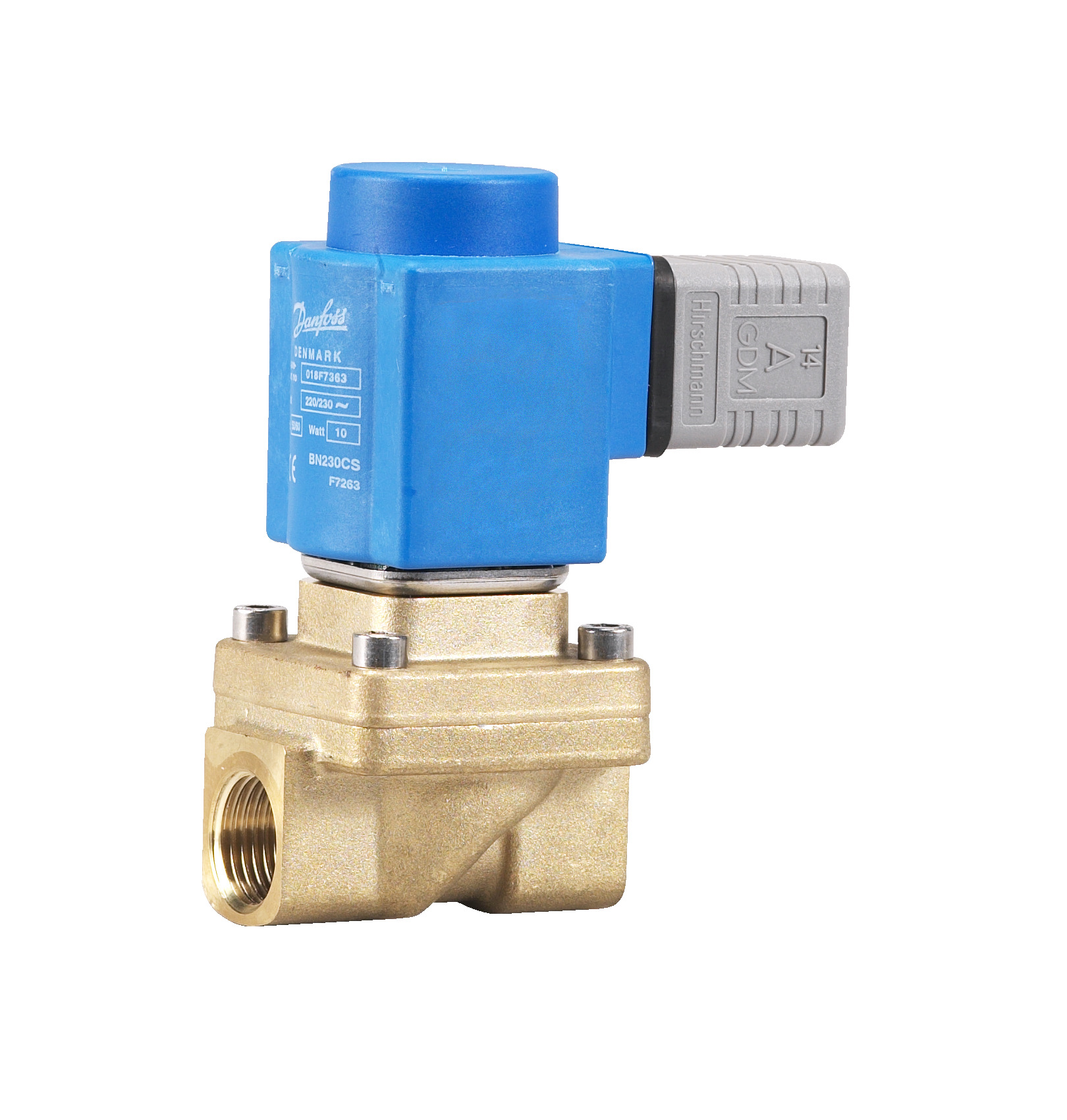 Danfoss EV250B — двухходовые электромагнитные клапаны с принудительным подъемом Клапан электромагнитный EV250B 032U5253  - Вид №16