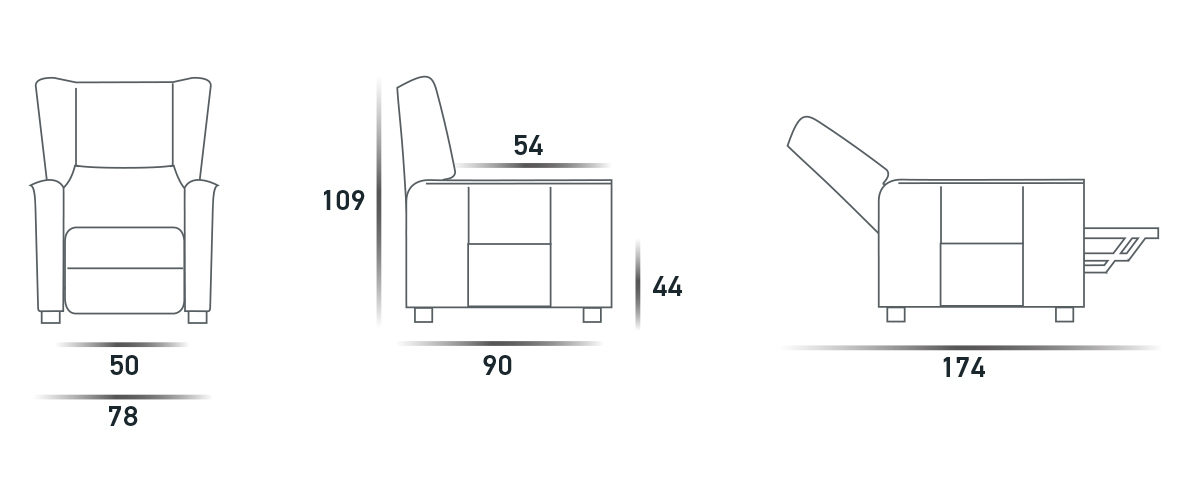 Кресло-Подъемник Lift-Relax 1 Motore  Spaziorelaxitalia  Pagoda Pagoda Lift-Relax 1 Motore  - Вид №4