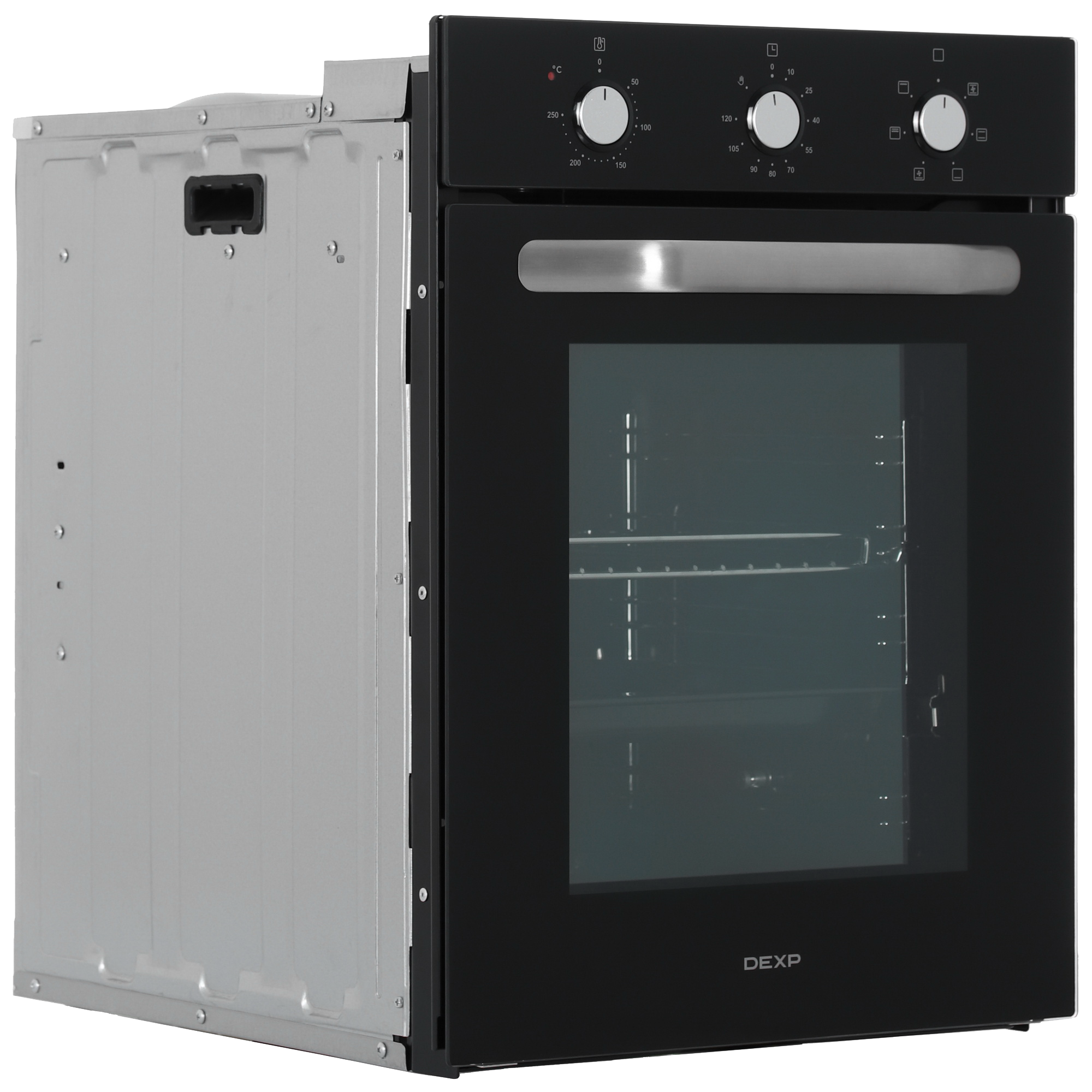 9101376 Электрический духовой шкаф DEXP 1SL45MB черный STDN-0148043 - Вид №1