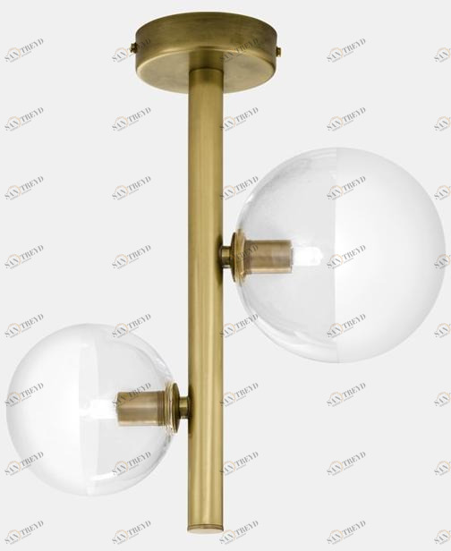 Il Fanale Потолочный светильник из латуни Molecola 275.04.ont