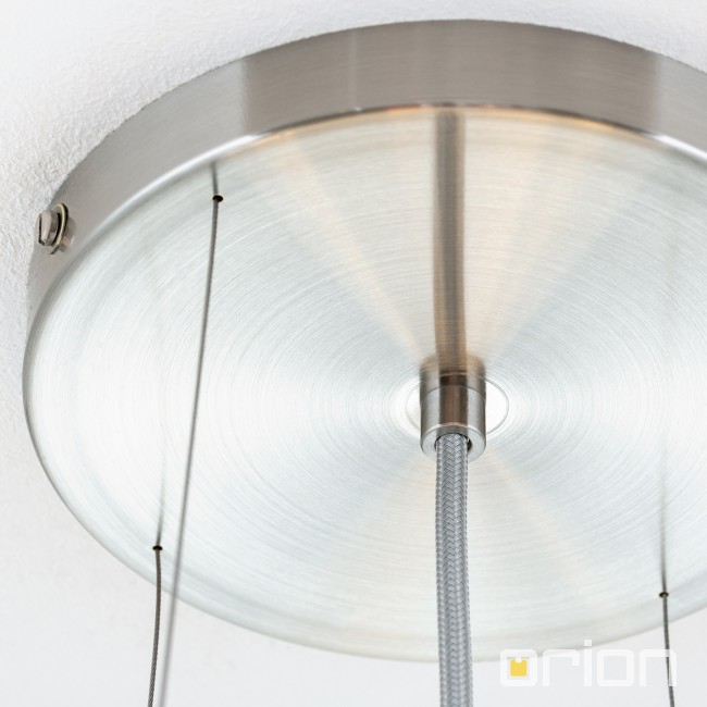 Orion HL 6-1654/4 satin + Schirm 312 weiss БЕЛЫЙ абажур Подвесной светильник 117811 - Вид №2