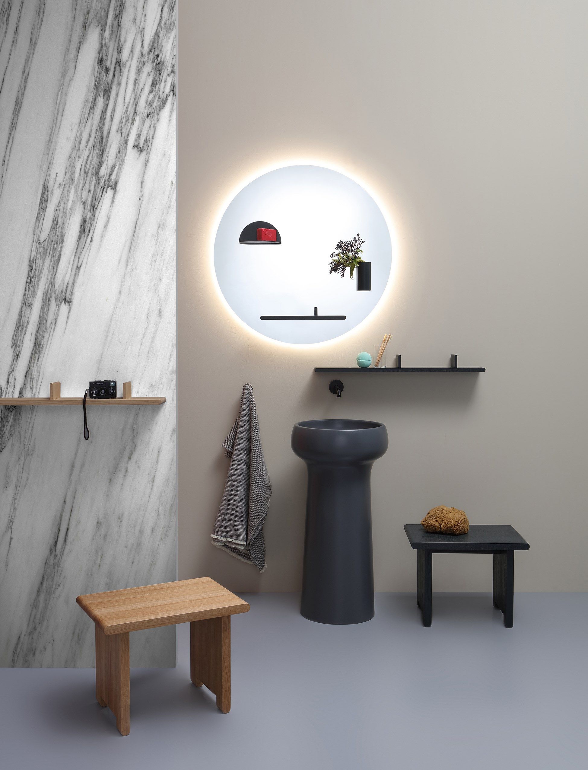 Полка из массива дерева Azzurra Ceramica Franky ARCH-00110725 - Вид №4