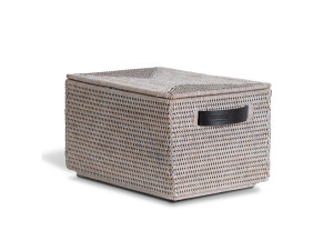 Держатель для макияжа из ротанга